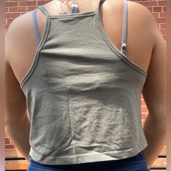 H&M Army Green Tank Top - Picture 2 of 3